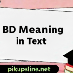 BD Meaning in Text