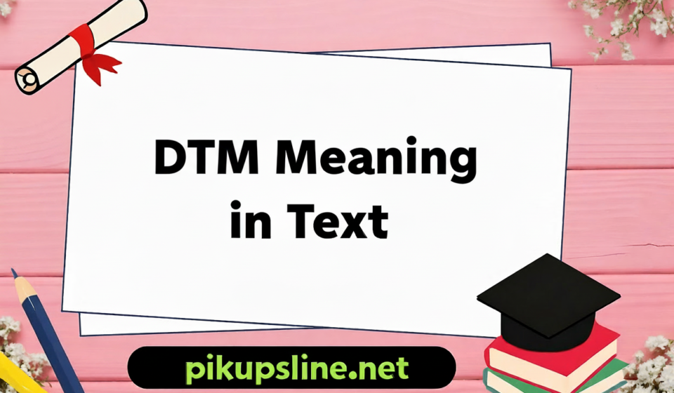 DTM Meaning in Text
