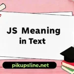 JS Meaning in Text