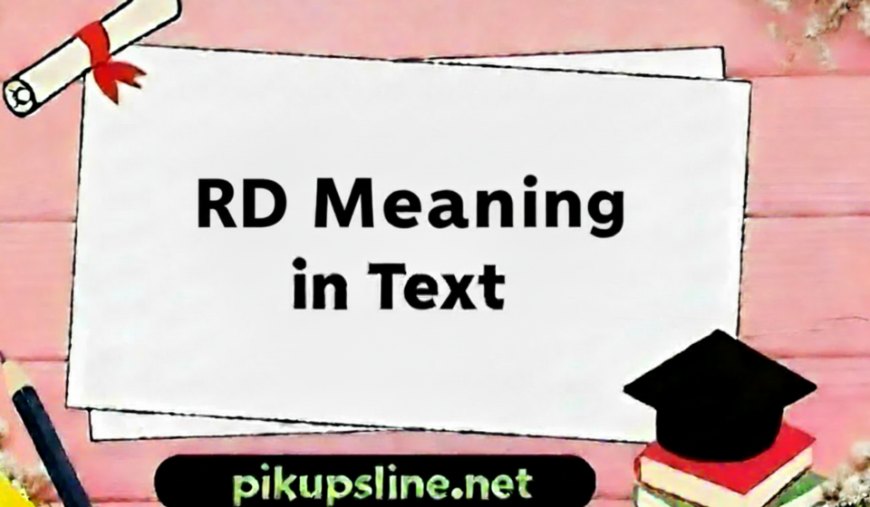 RD Meaning in Text