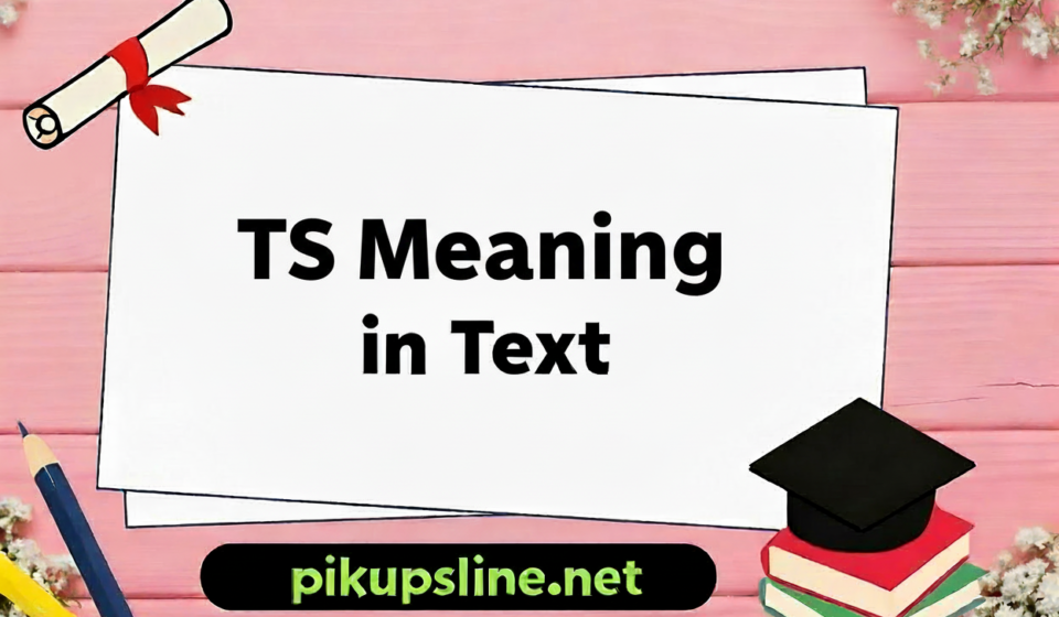 TS mean in text
